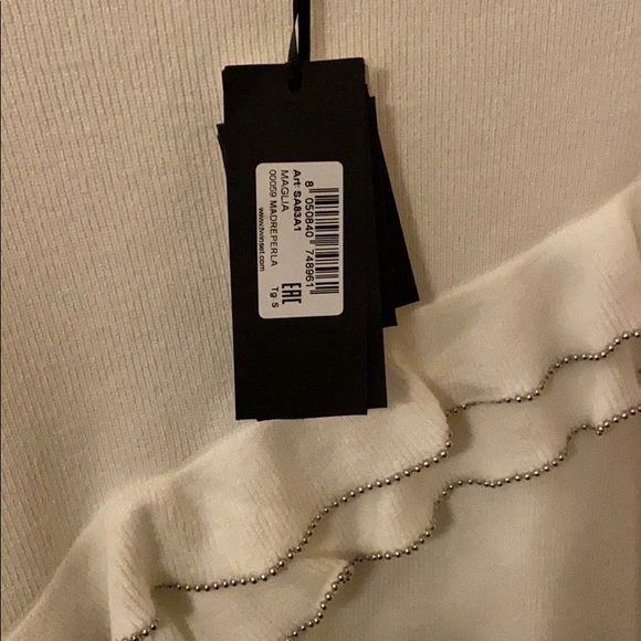 Le Couer Twin Set Maglia Madreperla Sweater - Picture 6 of 6